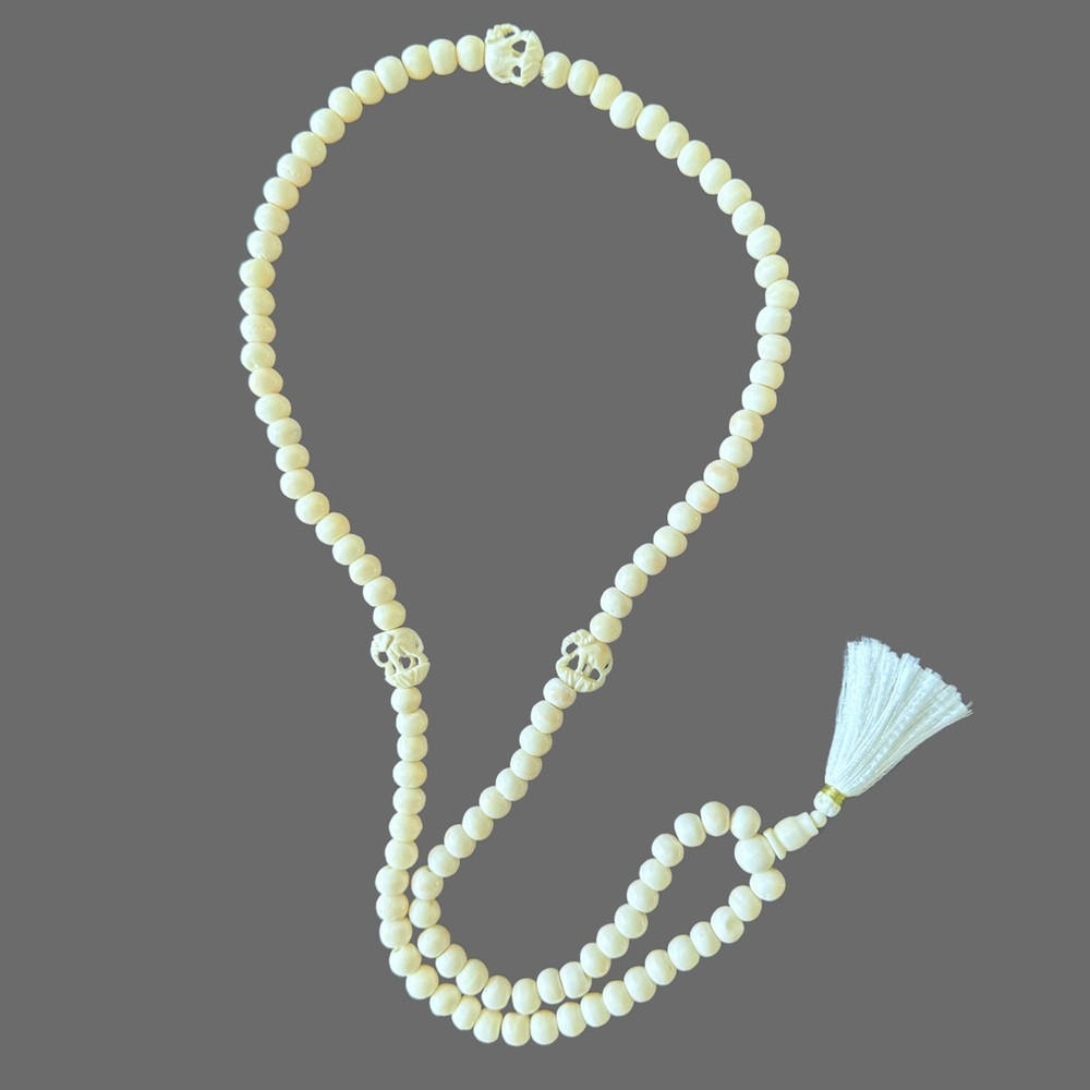 Tibetan Yak Bone Mala